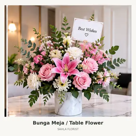 Bunga Meja Pinang Tangerang